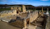 Ruins of the Monastery of San Pedro de Eslonzare
